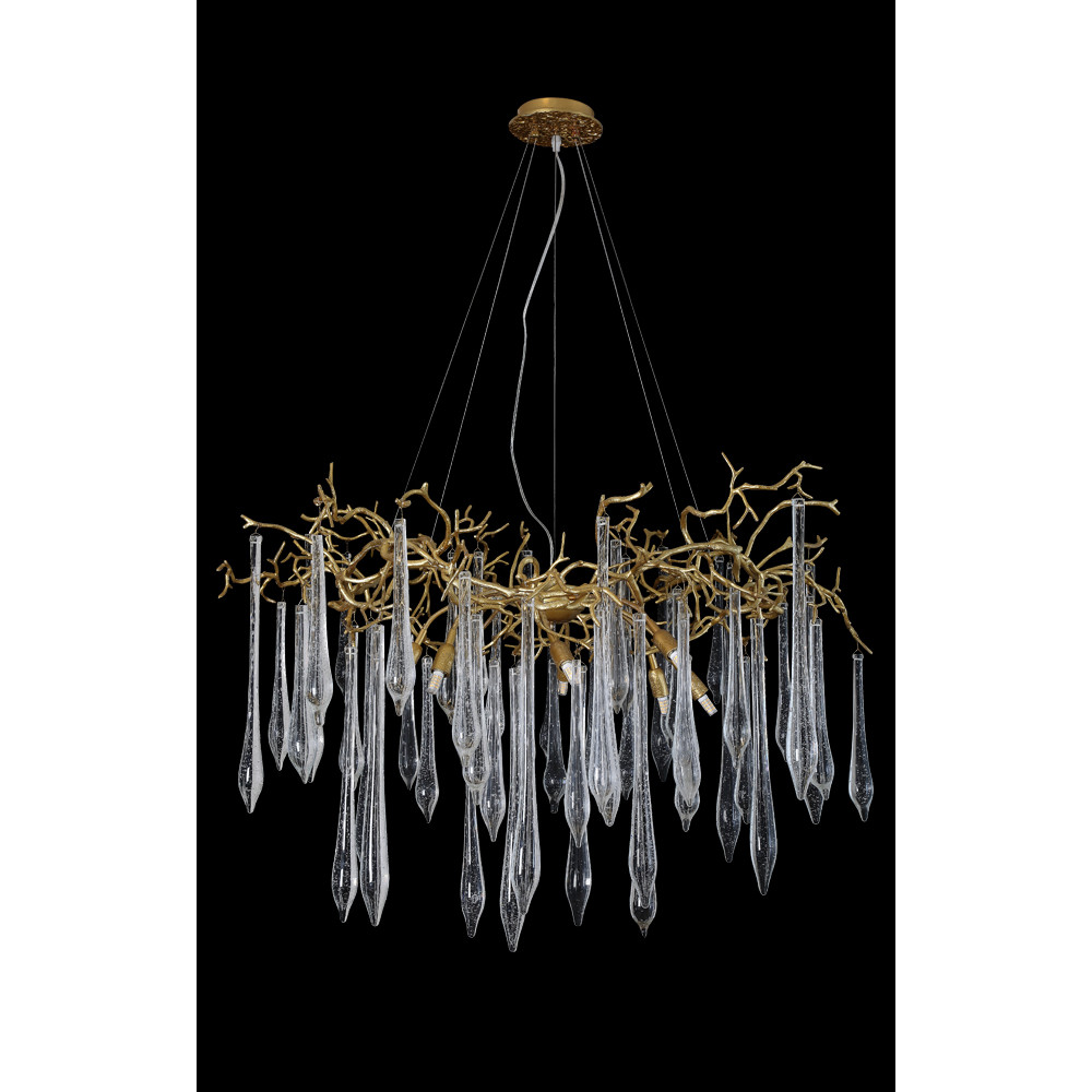 Люстра REINA SP8 D1000 GOLD PEARL