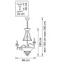 Подвесная люстра Classic 700294
