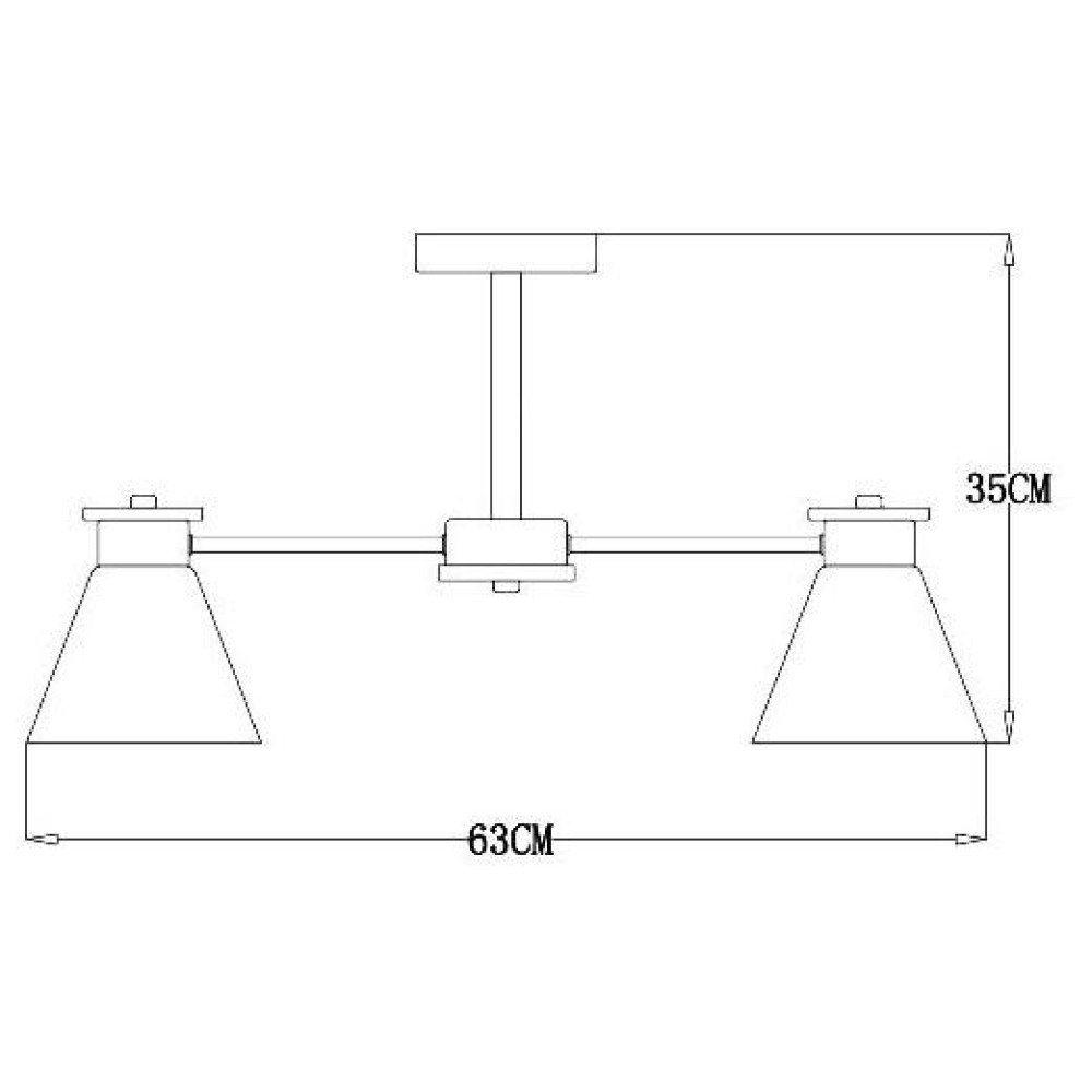 Потолочная люстра Tyler A1031PL-5WH