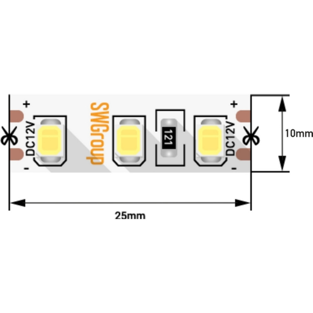 Светодиодная лента  SWG2120-12-12-WW
