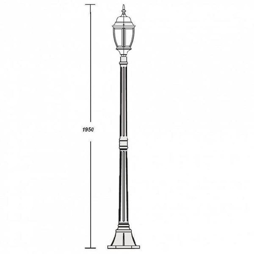 Наземный фонарь  91208L Gb