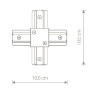 Коннектор Profile X-connector 9190