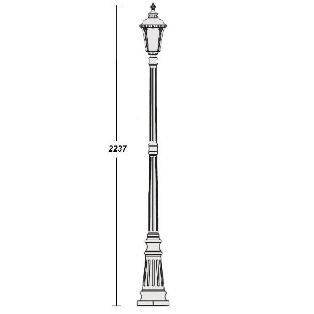 Наземный фонарь  79759S Bl